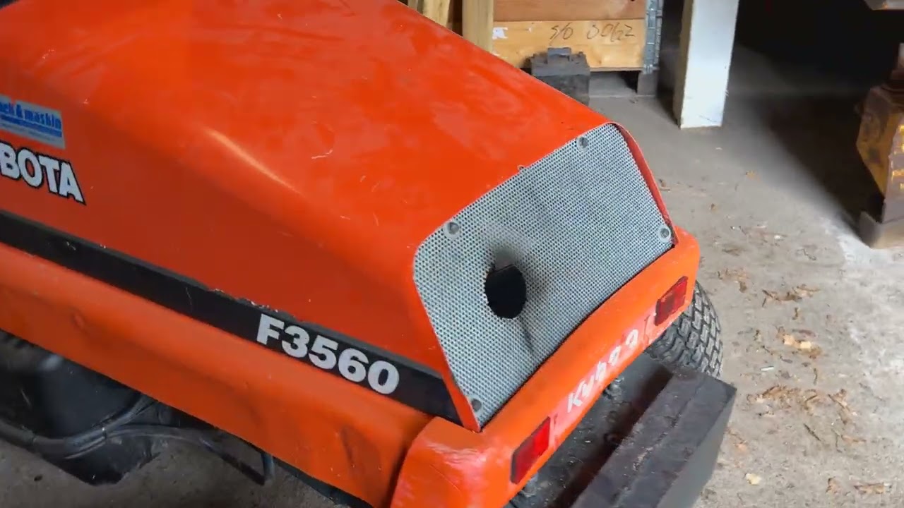 Redskapsbärare Kubota F3560