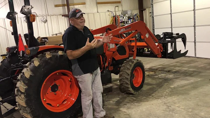 Kioti DK4510 Grapple Bucket www.KiotiSales.com