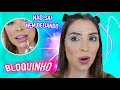 MAQUIAGEM pra *BLOQUINHO* FÁCIL com PRODUTOS BARATOS | Julia Tedesco