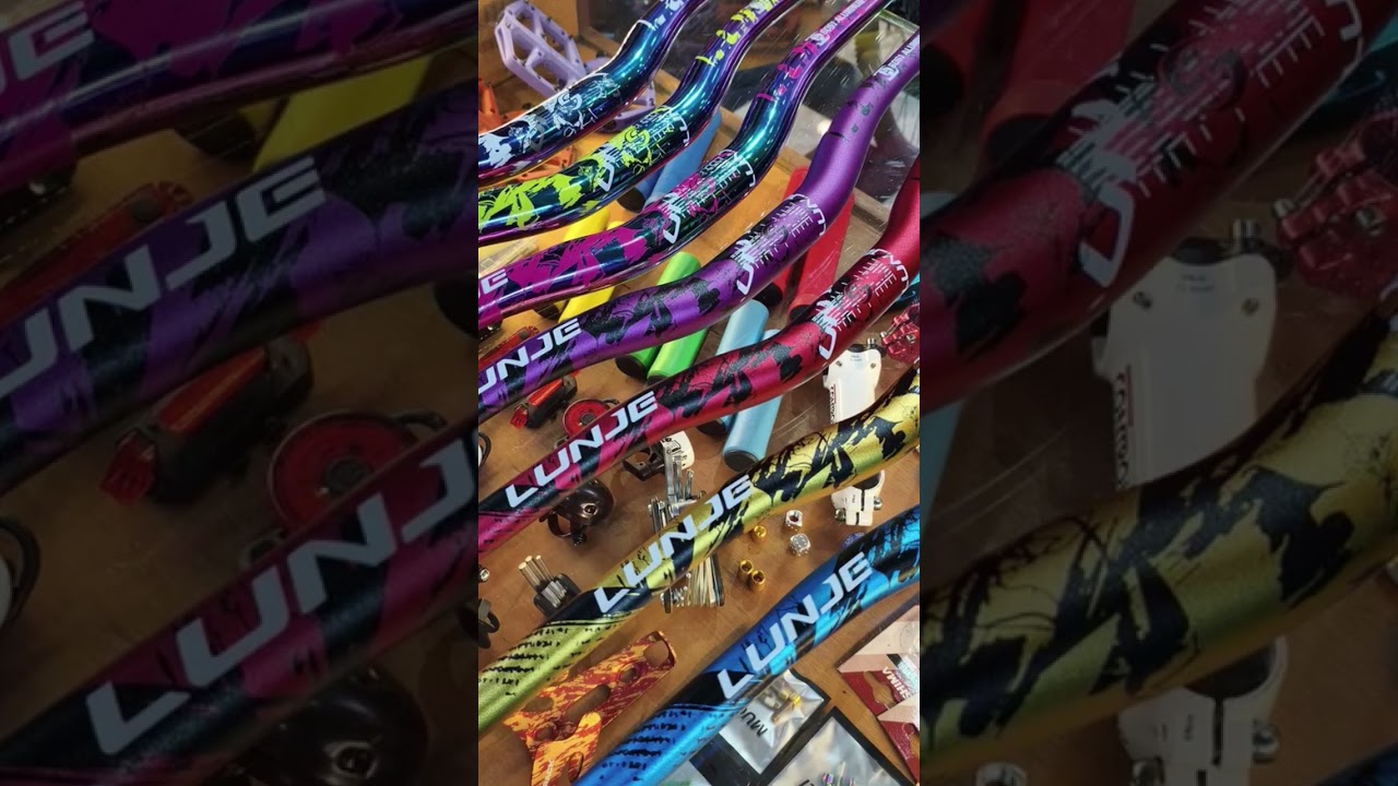 LUNJE 25mm Rise MTB Downhill Handlebar OEM Customizable #MTBHandlebar #DownhillBar #RiserBar #LUNJE