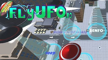 FlyUFO io ( Hole.io )Map Control: 100.00% - Big Hole WORLD RECORD #18