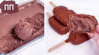 EAT AND LOSE! WITHOUT CREAM, BANANA AND SUGAR! Protein Chocolate ICE CREAM