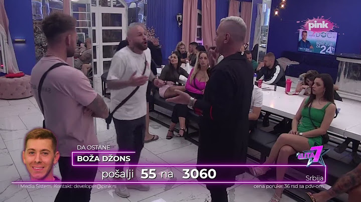 ELITA: Ša se slomio zbog razgovora Stanislava i Mione - 14.04.2024.