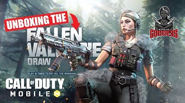 Buying the Fallen Valkyrie Draw | Vagr Modir | Legendary QQ9 Sigrún | Call of Duty Mobile