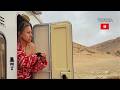 Alone in a Mountain Desert Oasis 🌴⛰ | Solo Woman Camping in Tunisia | Van Life ASMR (No Talking)