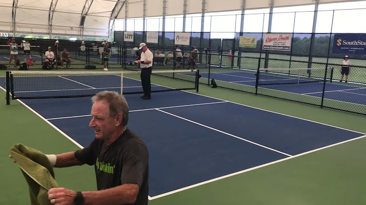 60+ 3.5 Men's Singles Gold Medal Match, Atlantic South Regionals
