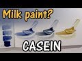 Trying out CASEIN | First impressions and SPOON painting demo