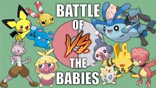 Battle of the Babies - Pokemon Battle Revolution (1080p 60fps)