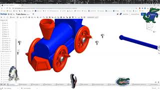 Train Assembly to Animation