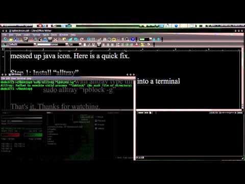Ugly Ipblock Java Icon Work Around Ubuntu 10.04