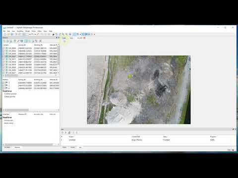 Agisoft Metashape 1.6 Tutorial - Full Processing from photos to TIN Surface - with GCPs