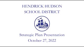 Strategic Plan Presentation 10-27-2022