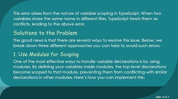 Resolving Cannot redeclare block-scoped variable Errors in TypeScript and ESLint