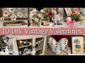 10 vintage valentine diy projects for giftgiving and decor