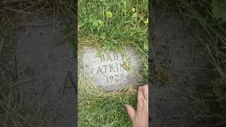 infant gravestones