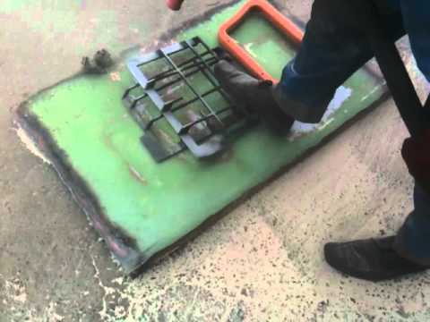 Пескоструйка автомобиля видео