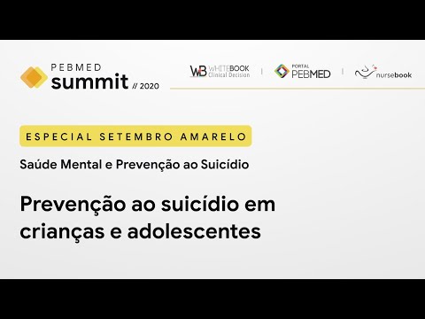Vídeo: Prevenção Do Suicídio Em Crianças E Adolescentes