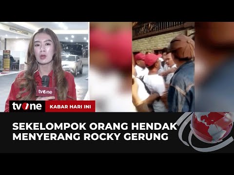 Detik-detik Sekelompok Orang Hendak Menyerang Rocky Gerung | Kabar Hari Ini tvOne