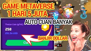 MAIN GAME THETAN ARENA DIBAYAR 5 JUTA PERHARI !!! GAME PENGHASIL UANG TERBUKTI MEMBAYAR screenshot 3