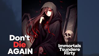 ASMR RP GF Grim Reaper Scolds Immortal For Dying… Again [F4M][Tsundere][Caring][Reverse Flirting] screenshot 2