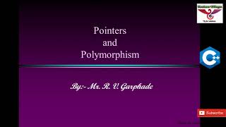 C++ Program on Pointer Variable | Initialization | Declaration | Pointer to Pointer Variable | OOP