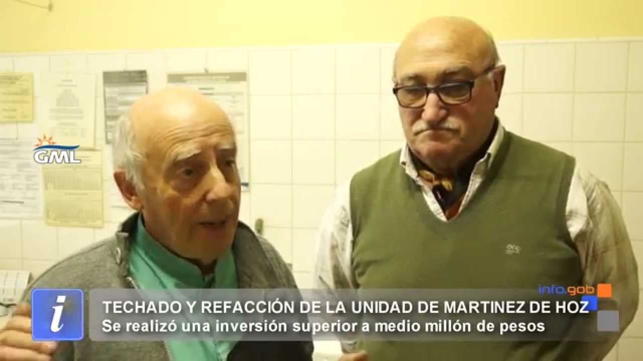 Refacción en la Unidad Sanitaria de Martinez de Hoz