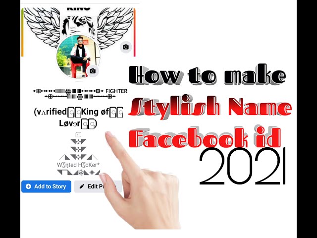 Create stylish name account on FB - Zorohelper