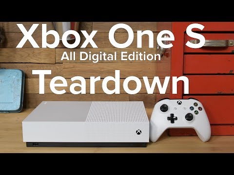 Xbox One S All Digital Edition Teardown!