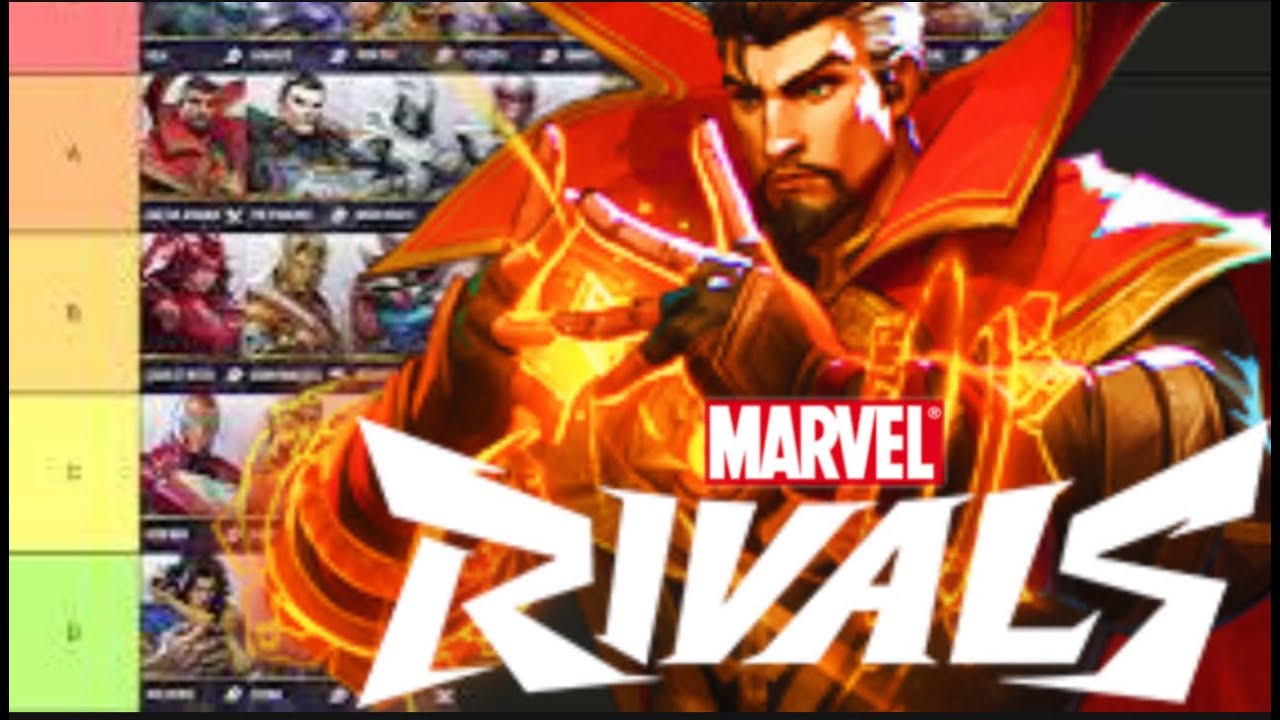 Top One Marvel Rivals The Ultimate Marvel Rivals Tier List for Season 1 - YouTube