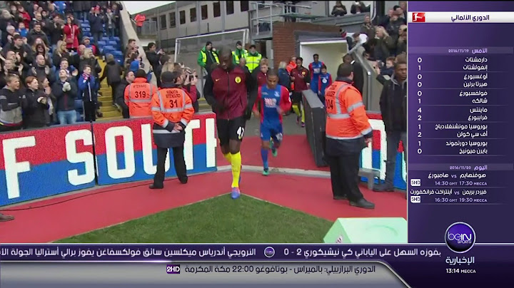 اهداف مباراتي ليفربول 0-0 ساوثهامتون / مانشستر سيتي 2-1 كريستال بالاس -  - 2016/11/19