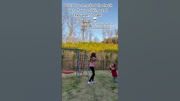 Pov you hurt your sibling and they want revenge #funny #siblings #shorts