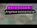 Heidegger  angoisse existentielle