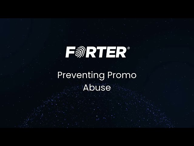 Preventing Promo Abuse | Forter Product Demo