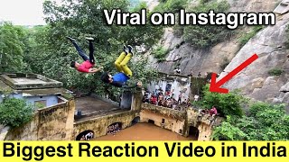 Biggest Public Reaction Video in India | Indian Parkour ￼| @Flyingmeenaboi