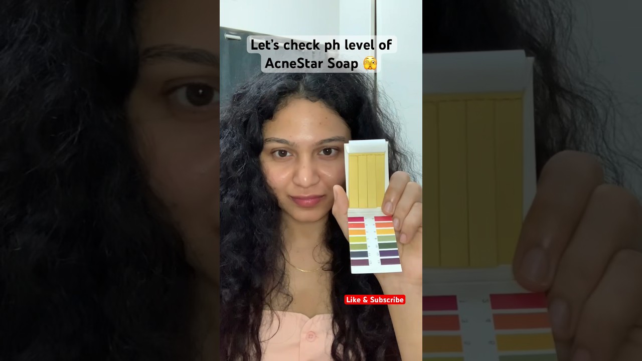 ph Level of AcneStar Soap ??🫣