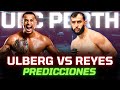 🔥 Predicciones UFC Noche PERTH: Ulberg vs Reyes + PARLAY GRATIS!