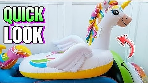 Intex Unicorn Inflatable Ride-On Pool Float | Trendroid Reviews