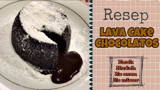 Resep choco lava kukus -