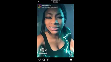 Miah kenzo previews new snippet while dissing kenzo b and calling her a TH⭕️T 😔😔😳😳😳