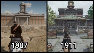 How The Map Changes Over Time In 1907 Vs 1911 Blackwater