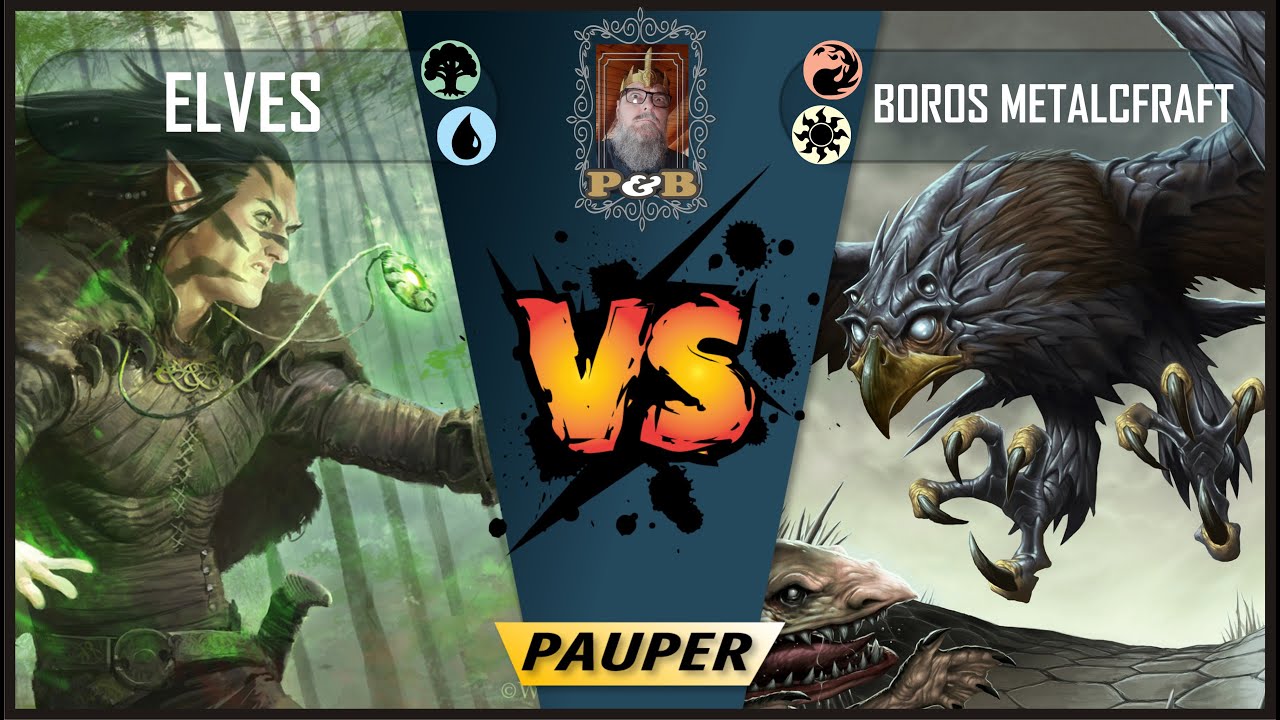 Pauper Match Elfos POV Vs Boros Metalcraft Tabletop IRL LGS 