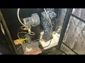 heatmaster c150 outdoor wood boiler. fixing the intake fan part 1
