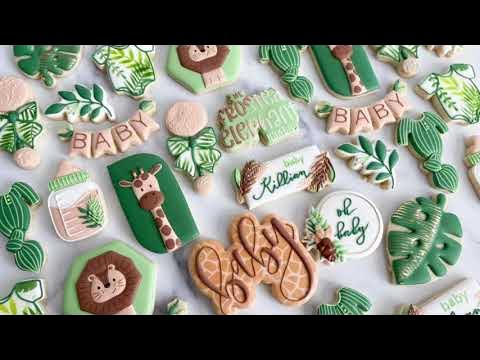 How to Decorate a Cookie with Wafer Paper - A PREVIEW ONLY 