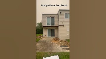 Stay Tune!! Roslyn Deck And Porch Coming Soon!! #decks #construction #composite #backyard