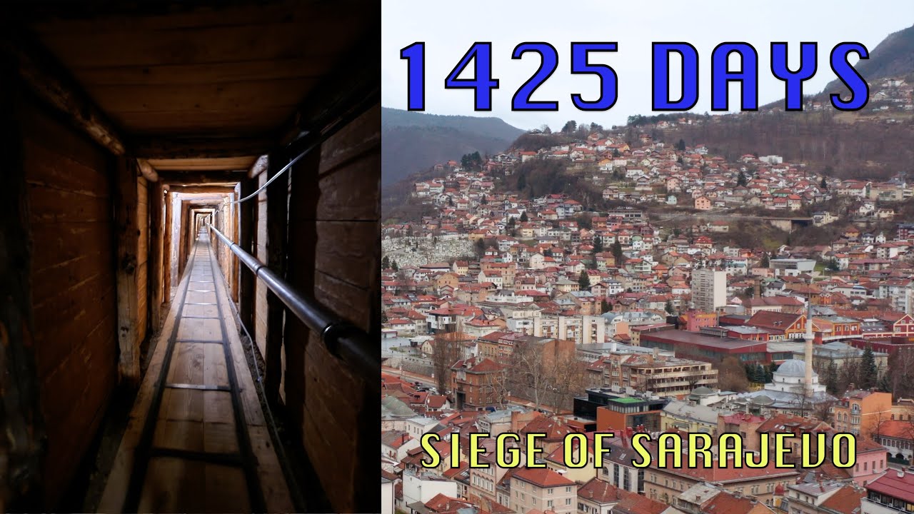 Remembering the Siege of Sarajevo - 1425 Days of Horror in the Bosnian Capital (with Funky Tours)