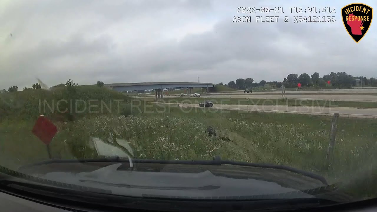 Dash Cam: Fond du Lac County Sheriff Pursuit Goes Wrong-Way on Freeway ...