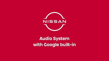 2026 Nissan Rogue - Audio System with Google built-in