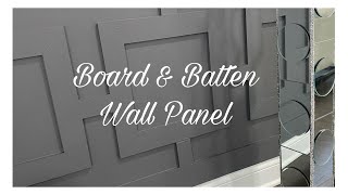 2021 EASY DIY ACCENT WALL_PATTERN WALL DECOR_BOARD &amp; BATTEN_WAINSCOTING_WALL PANELING_CHYMARIE BROWN