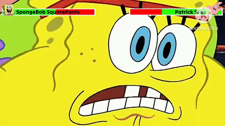 SpongeBob Vs. Patrick with healthbars