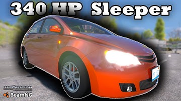 Making The Most Stereotypical Sleeper Car | Automation The Car Company Tycoon Game & BeamNG.drive